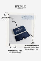 Blackout Sleeping Mask 100% Silk - Harbour